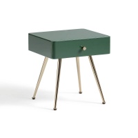 Прикроватная Тумба с 1 ящиком Topim единый размер зеленый LA REDOUTE INTERIEURS  фото, kupilegko.ru